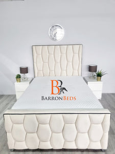 New Hexa Luxurious Bed Frame Part of the BarronBeds Bespoke Range