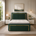 Amarah Luxury Border Panel Bed Frame