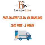 The Cloud Low Bed Frame in Teddy Boucle