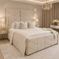Isabel Deluxe Arrow Bed Frame Only At Barronbeds