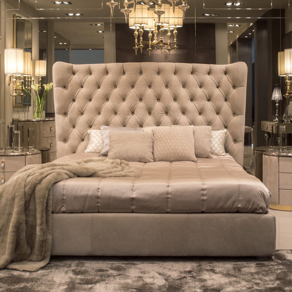 Chesterfield Wingback Bed Frame