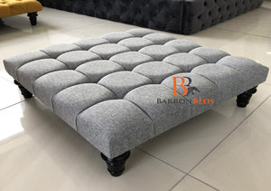 Cubed Padded Footstool