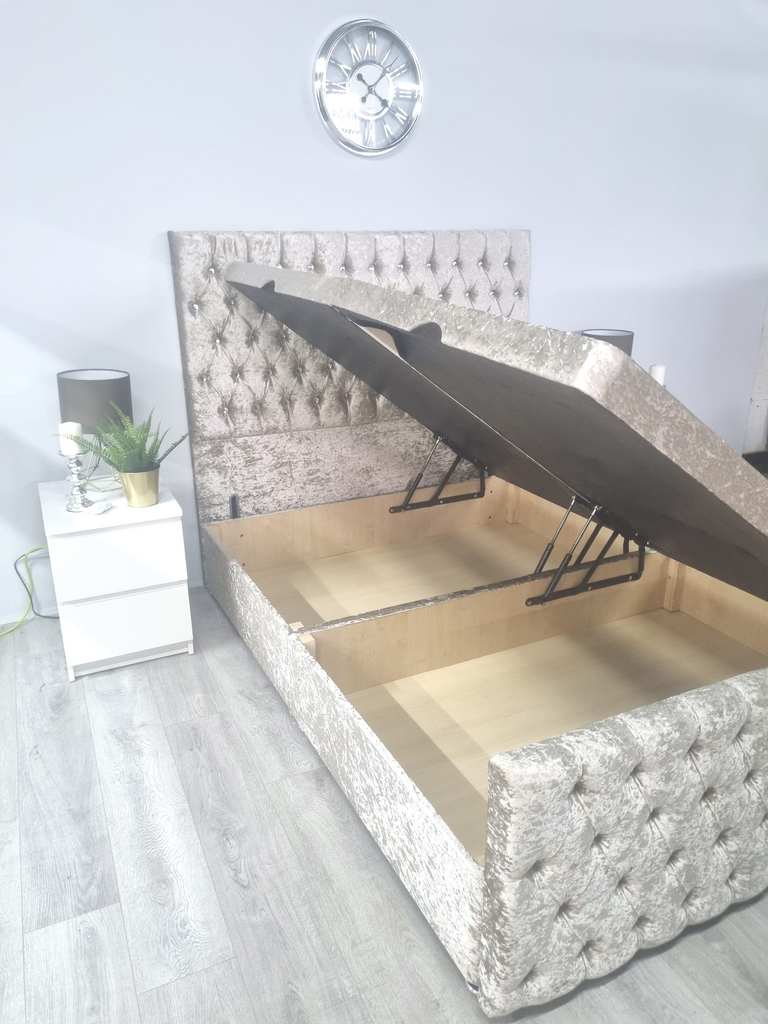 Lifted bed frame deals