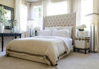 Luxury Wingback Bed Frame
