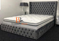 Buttoned Upholstery Bed