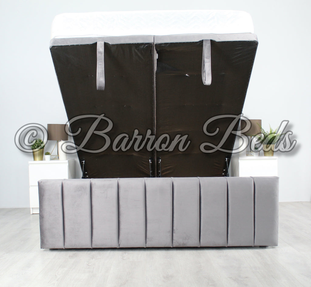 Floor Standing Studded Headboard