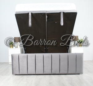 Floor Standing Studded Headboard