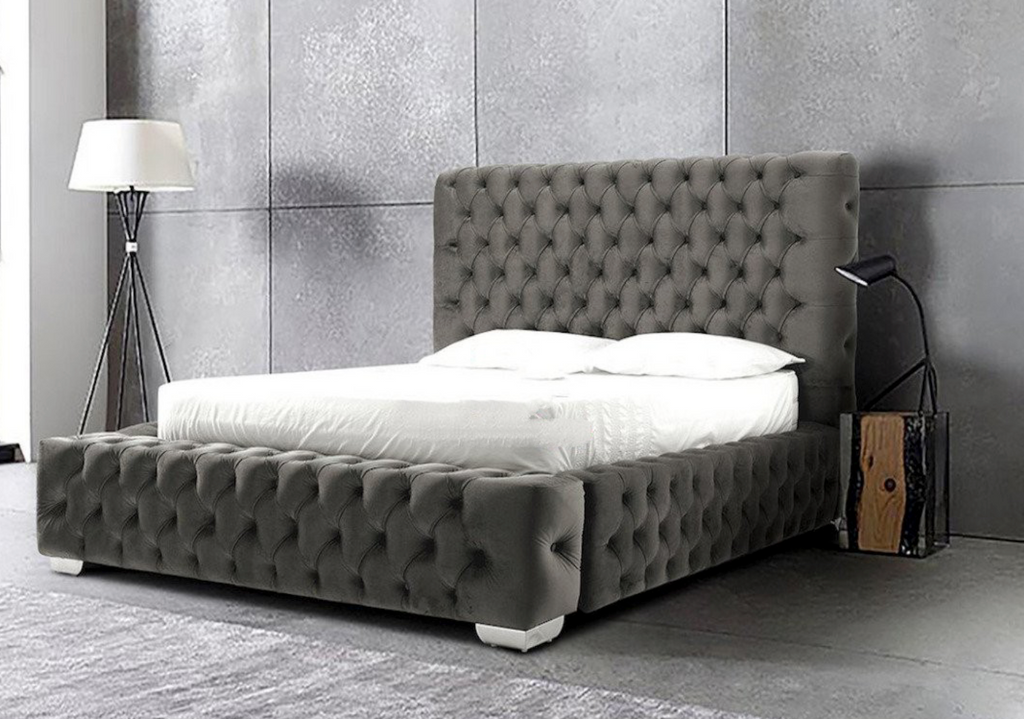 Fully Upholstered Bed Frame