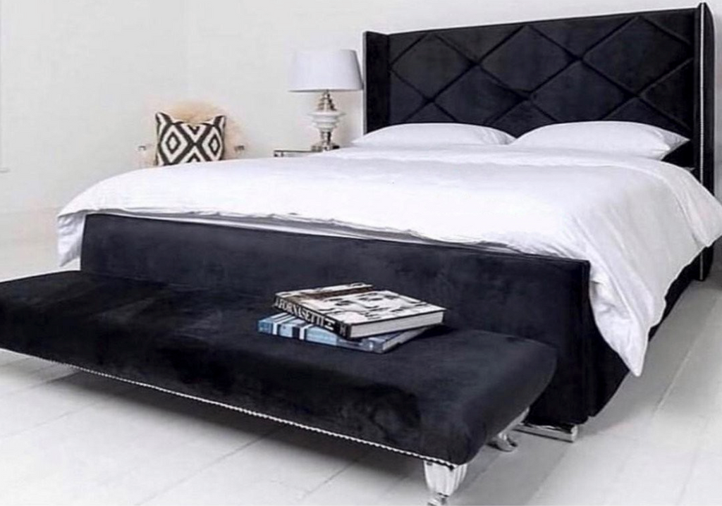 Shimmer Wingback Bedframe