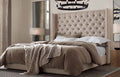 Soft Wingback Bed Frame