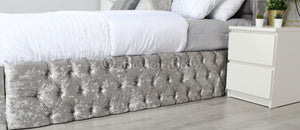 Santorini Chesterfield Winged Bed