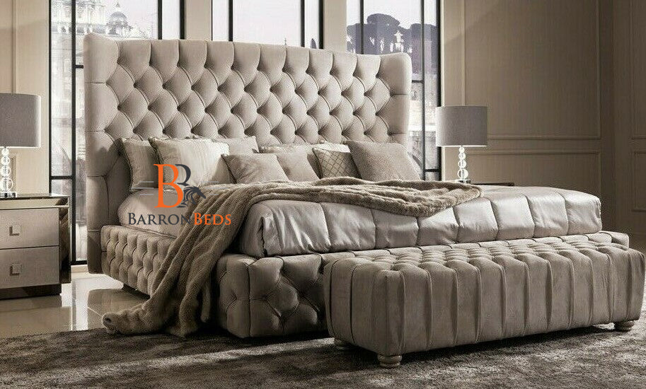 Winged Bed Frame