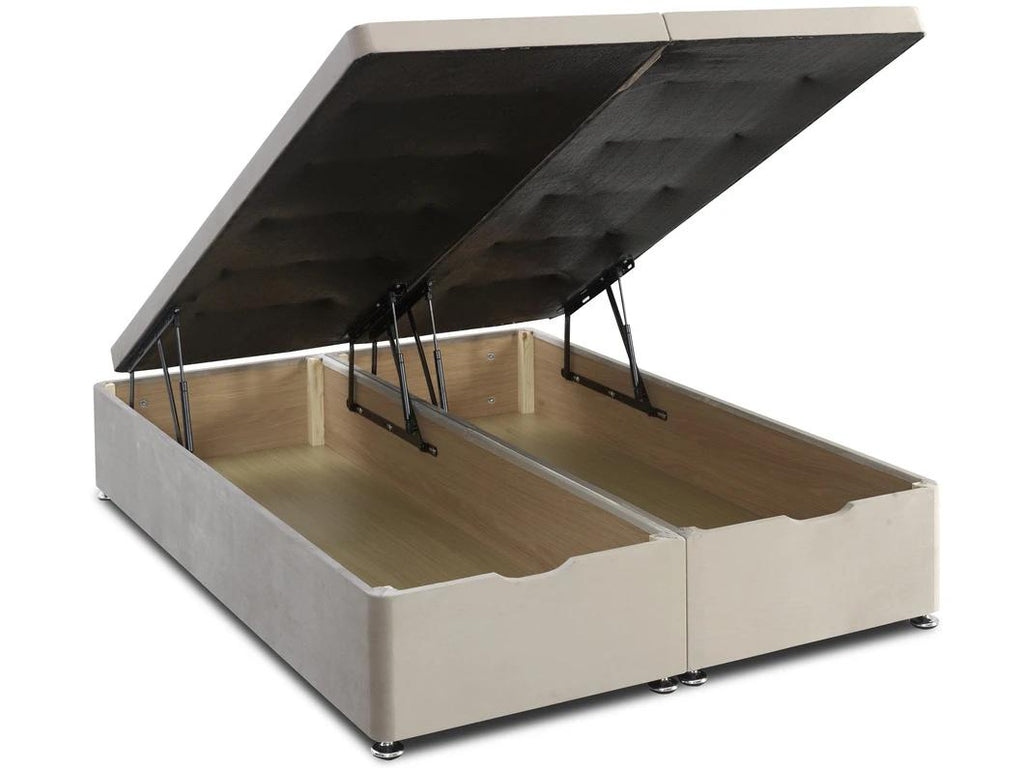 Bedford Padded Wingback Platform Bed Frame