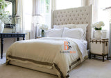 Luxury Wingback Bed Frame