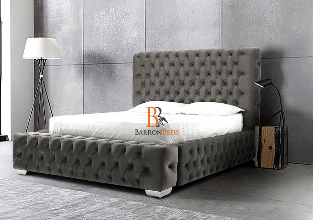 Fully Upholstered Bed Frame