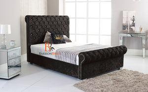 Chesterfield Sleigh Bed 