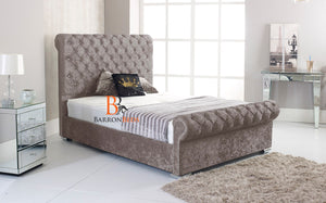 Chesterfield Sleigh Bed 