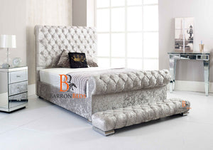 Chesterfield Sleigh Bed 