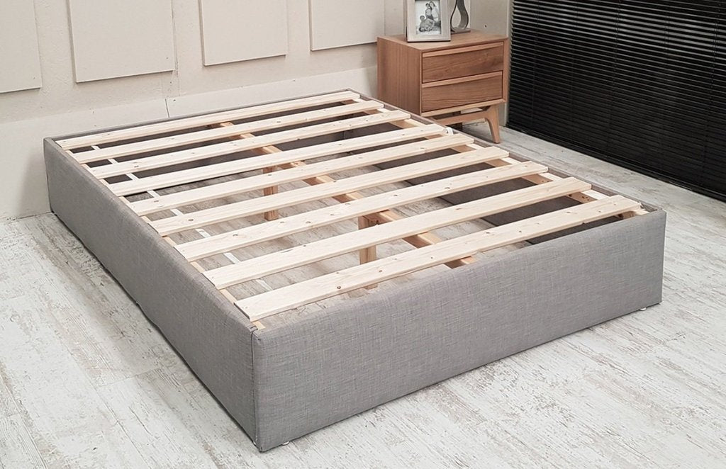Eva Studded Swan Sleigh Bed Frame a Barronbeds Luxury Item