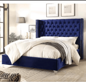 Wingback Headboard Bed