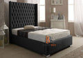 Wingback Bed With Storage
